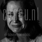 11-04-2000 Pauline Huizinga at studio in Amsterdam on behalf of Schreeuwen project.

[keywords]Black and White Image, Headshot[/keywords]